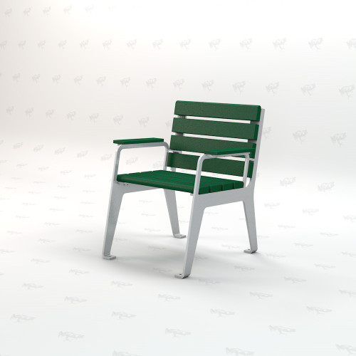 Resinwood Plaza Chair - Green