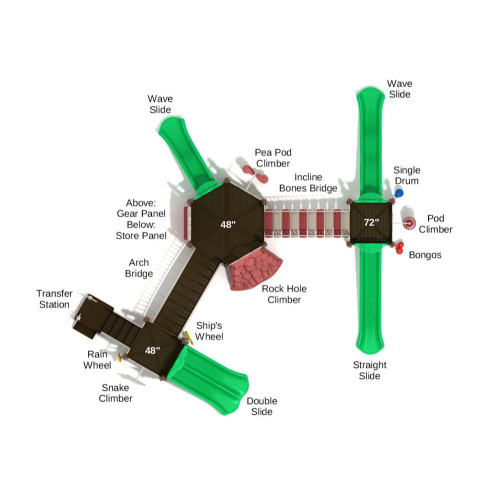 McKinley Playset - Top