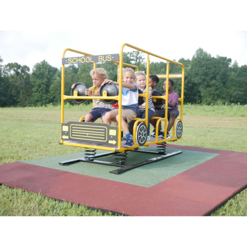 Rockin Time School Bus Spring Rider Vehicle Rockin Time School Bus Spring Rider Vehicle