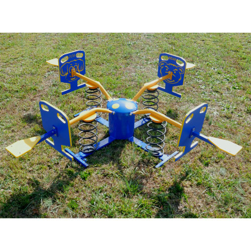 Animal Spring Bouncer - Blue Animal Spring Bouncer - Blue