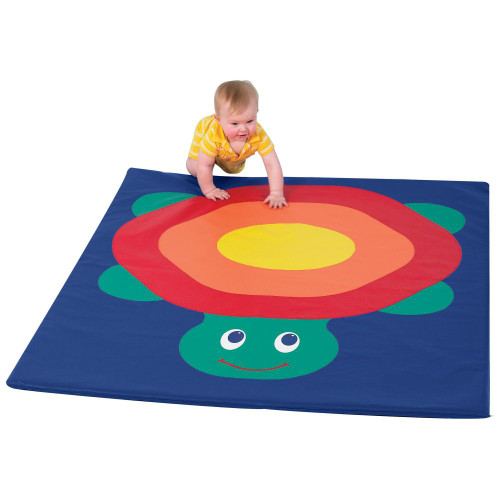 Foldable Tumbling Mat, Rainbow - W34343