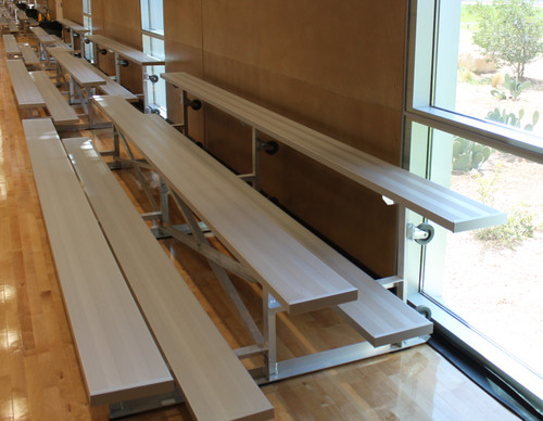 Spectator Tip n' Roll 15' Bleacher - 3 Row Spectator Tip n' Roll 15' Bleacher - 3 Row