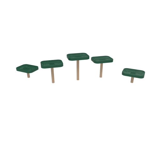 Metal Dog Step Pad Set - Green