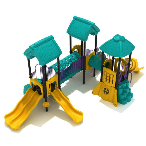 Ellie Elephant Playset - double slide side