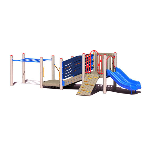 Terrace Playset - Recycled Metal - Playful Color Terrace Playset - Recycled Metal - Playful Color