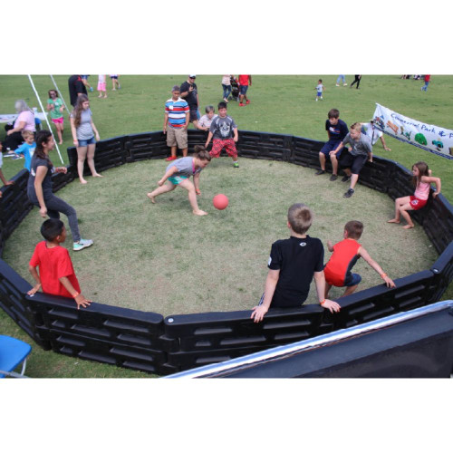 Gaga Pit Ball Game -in use Gaga Pit Ball Game -in use
