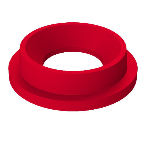 Round Can Plastic Open Funnel  Lid Top