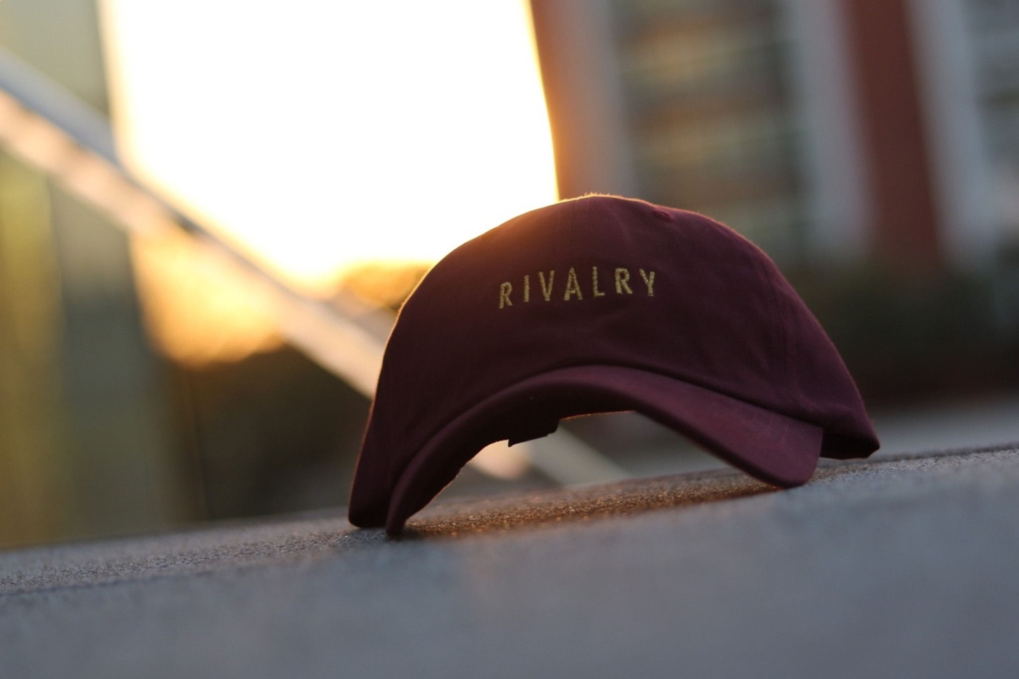 Rivalry Dad Hat - Ox Blood