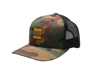 RVRY Los Angeles Camo Trucker Snapback