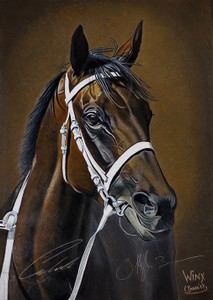   FINE ART PRINT of legendary champion mare WINX
