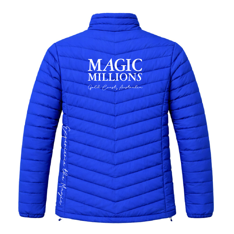 BLUE PUFFER JACKET