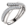 14 Karat White Gold 0.50 Carat Diamond Ring