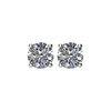 Platinum 1 Carat Diamond Earrings