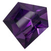 Abstract Cut Amethyst Gem - Purple Color - 36.61 carats - 26 x 26mm