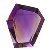 Abstract Cut Ametrine Gem - Purple-Golden Yellow Color - 39.07 carats - 28 x 24mm