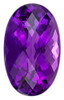 Certified Purple Amethyst - Oval Cut - 34.04 carats - 27.3 x 16.8mm