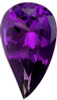 Vivid Rich Purple Amethyst - Pear Cut - 13.35 carats - 23.5 x 13.5mm