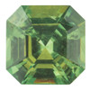 Asscher Cut Demantoid Garnet - Green Color - 1.21 carats - 6.35 x 6.33mm