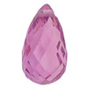 Unheated Pink Sapphire - Briolette Cut - Pink Color - 2.39 carats - 9 x 5mm