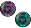 Genuine Round Alexandrite Gemstones in Grade GEM