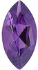 Marquise Cut Genuine Amethyst in Grade A