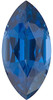 Marquise Cut Genuine Blue Sapphire in Grade AAA