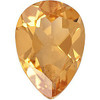 Pear Cut Genuine Citrine in Grade A