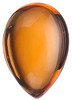 Cabochon Pear Genuine Citrine in Grade AA