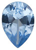 Aquamarine Pear Cut Imitation Stone Grade AAA