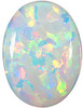 Opal Oval Cut Imitation Stone Grade AAA