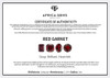 Oval Cut Genuine Red Garnet in Grade AAA