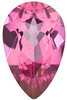 Mystic Pink Topaz Pear Cut in Grade AAA