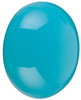 Turquoise in Grade AAA in Oval Cut