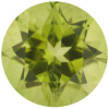 Round Cut Genuine Peridot in Grade AAA