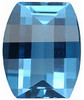 Swiss Blue Topaz Barrel in Grade AAA