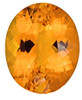 AfricaGems Certified Citrine - Oval Cut - Orange - 27.44 carats - 23 x 18.5mm