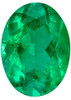 Dazzling Green Emerald - Oval Cut - 0.72 carats - 7.1 x 5.2mm