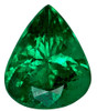 AfricaGems Certified Vibrant Emerald - Pear Cut - 0.97 carats - 7.4 x 6.2mm - A Deal