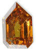 Fancy Brownish Orangy Yellow Fancy Cut Diamond 1.61 carats