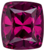 Cushion Cut Garnet - Rich Grape Purple - 2.76 carats - 8 x 7mm