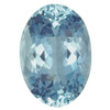 Oval Cut Aquamarine Gem - 11.65 carats - 17.75 x 12.72mm - No Heat