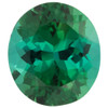 Oval Cut Blue Green Tourmaline - 4.4 carats - 11.11 x 9.87mm - Blue-Green Color