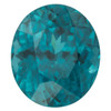 Oval Cut Blue Zircon Gem - 21.82 carats - 16.69 x 14.26mm - Blue Color - Affordable Price