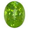 Oval Cut Peridot Gem - 10.83 carats - 15.39 x 12.20mm - Green Color