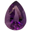 Loose Amethyst Gem - Pear Cut - Purple Color - 15.66 carats - 20 x 15mm