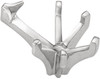 Nice Looking 14kt White Gold 6Prong VEnd Shank Jewelry Finding for Pear Gemstone Size 5.50 x 3.50mm to 12 x 7.50mm
