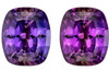 Genuine Gemstone - Color Change Sapphire - Cushion Shape - 1.25 carats - 6.61 x 5.55 x 3.83mm with GIA