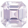 Heirloom Pink Sapphire Gemstone - Asscher Cut - Baby Pink - 4.07 carats - 8.6mm