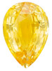 GIA Certified Yellow Sapphire - Pear Cut - 5.50 carats - 12.55 x 8.71 x 6.02mm - Gorgeous Stone