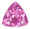 Unset Pink Spinel Gemstone, Trillion Cut, 2.16 carats, 9 x 8.8 mm , AfricaGems Certified